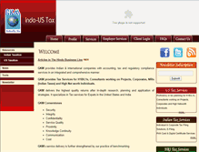 Tablet Screenshot of indoustax.com